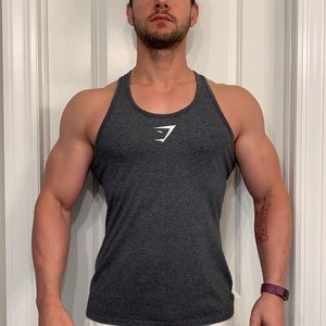 Gym Shark Men’s Y-Back tank top